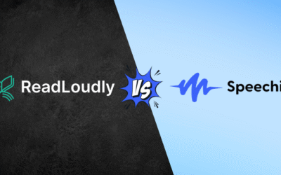 ReadLoudly vs Speechify: Which is the Best TTS in 2025?