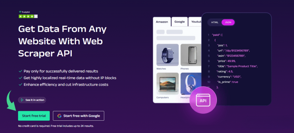 Oxylabs Web Scraper API
