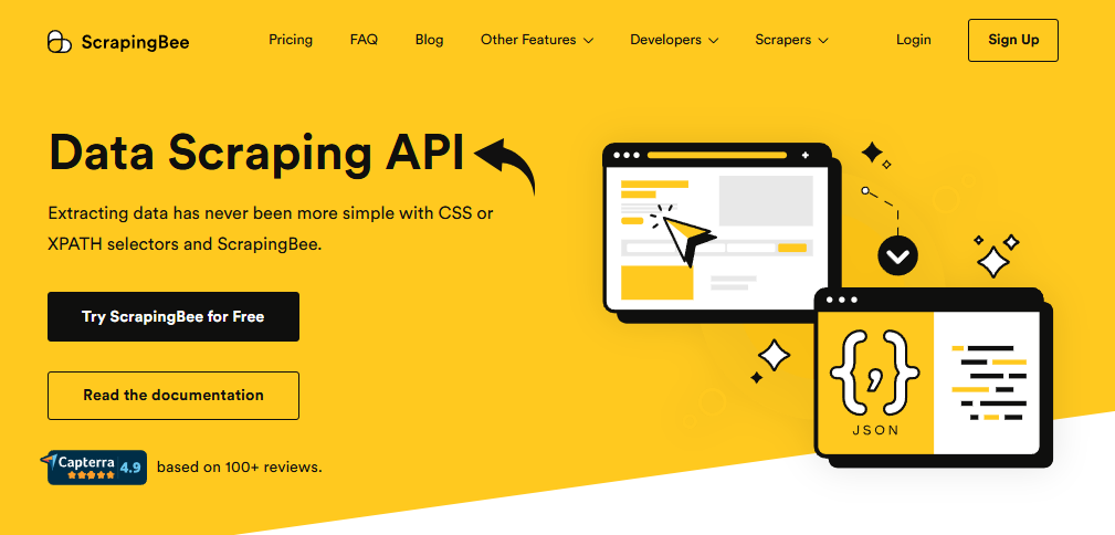 Scrapingbee Fast Data Scraping