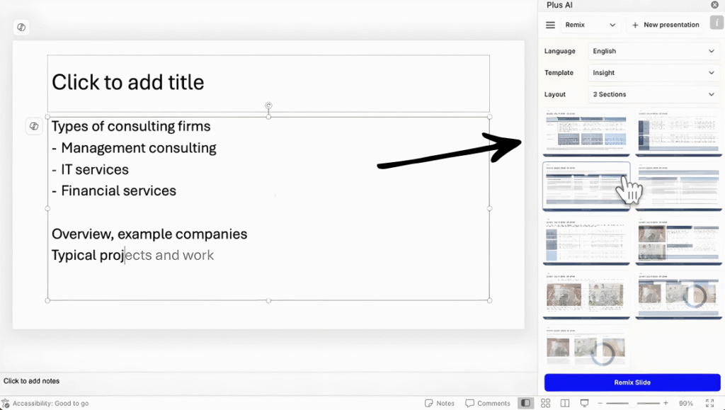 plus ai powerpoint generator