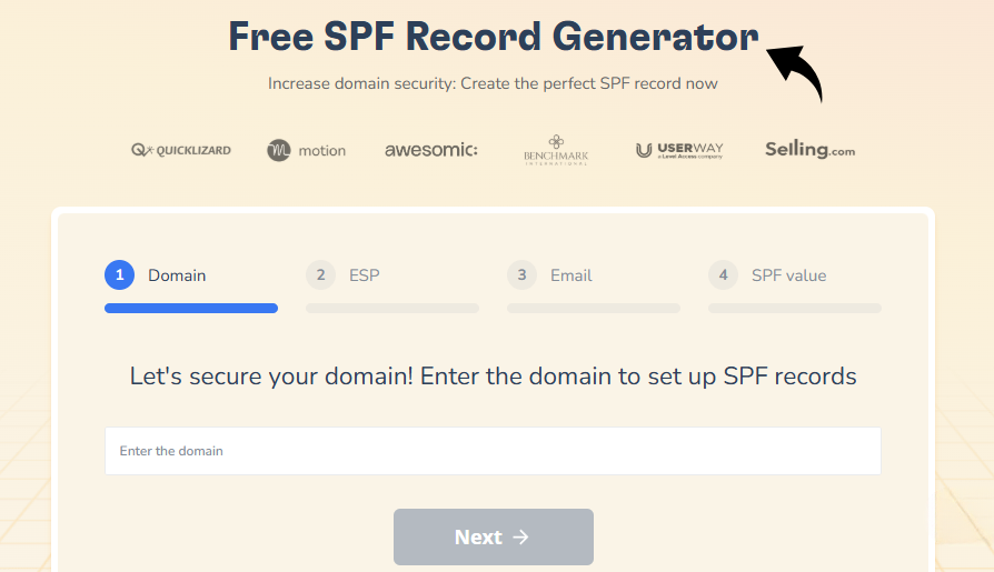 Warmy SPF Record Generator