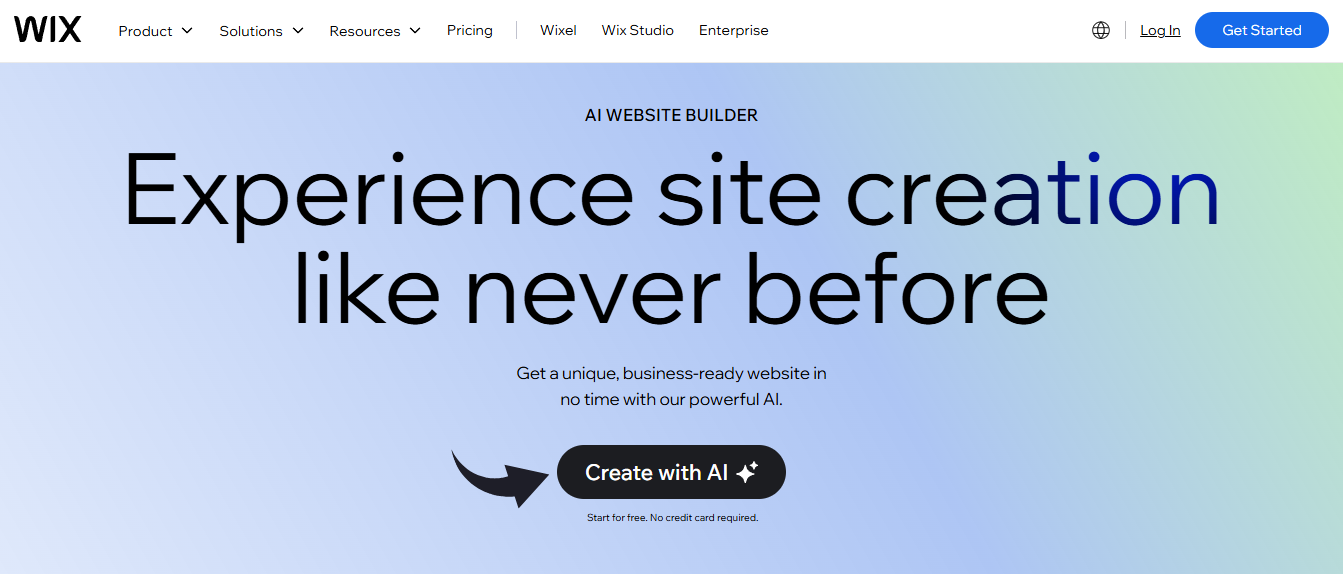 Wix AI Introduction