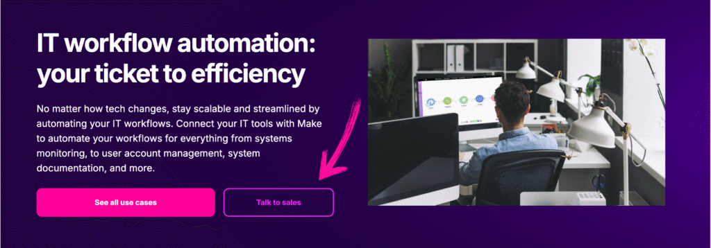 make IT workflow automation