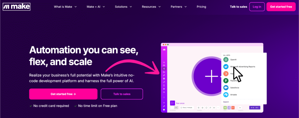 make homepage