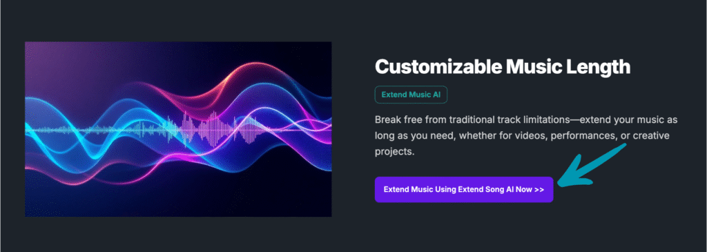 ai music maker Customizable Music Length