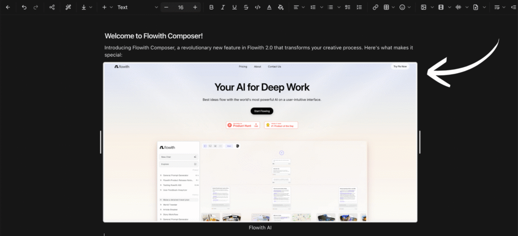 Flowith Composer