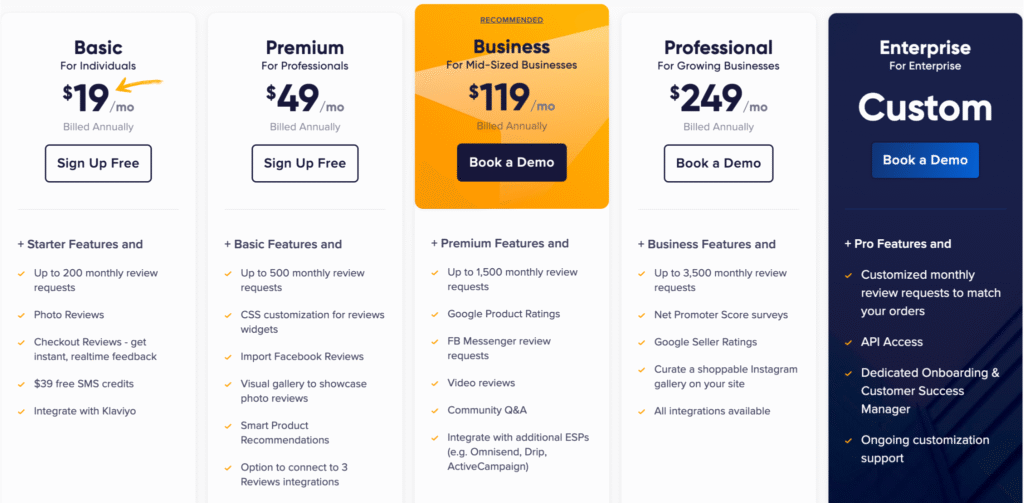 Stamped Pricing