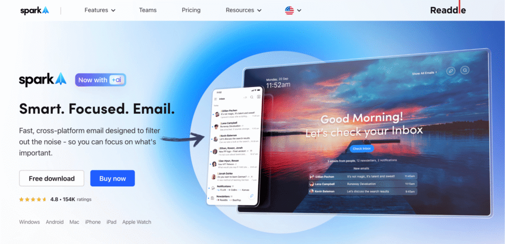 Spark mail
