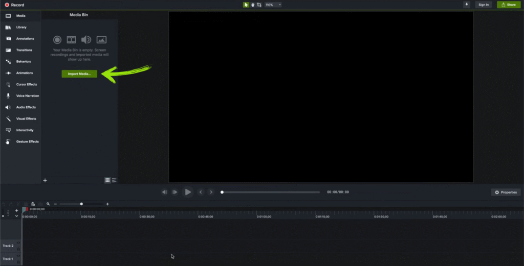 Using Camtasia