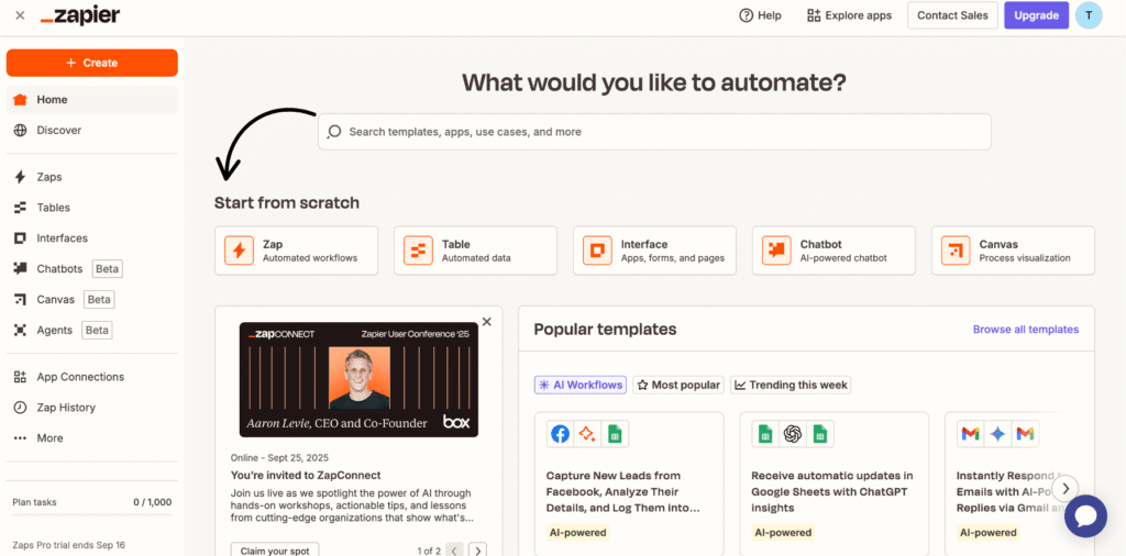 zapier personal experience