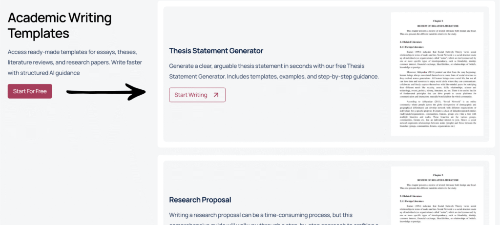 answerthis Academic Writing Templates