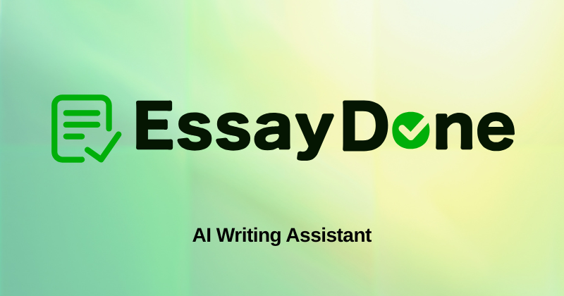 EssayDone Review: Ultimate AI Writing Assistant in 2025? 1 essaydone logo