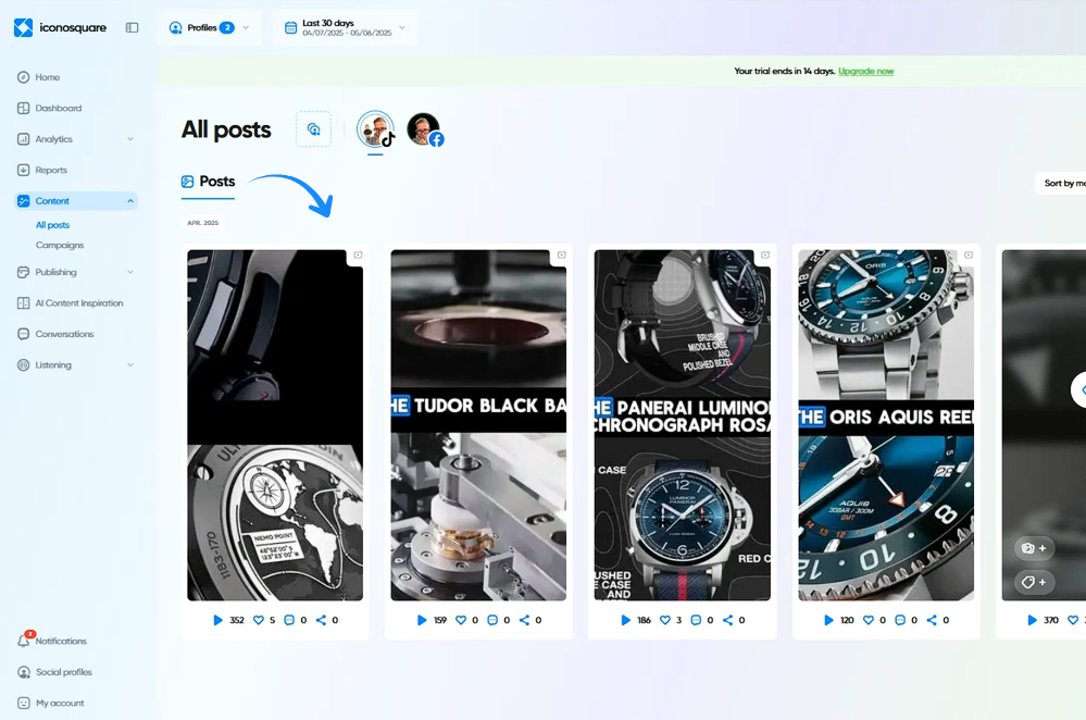 Iconosquare Review: Deep Dive into Social Analytics in 2025 6 Iconosquare Personal Experience