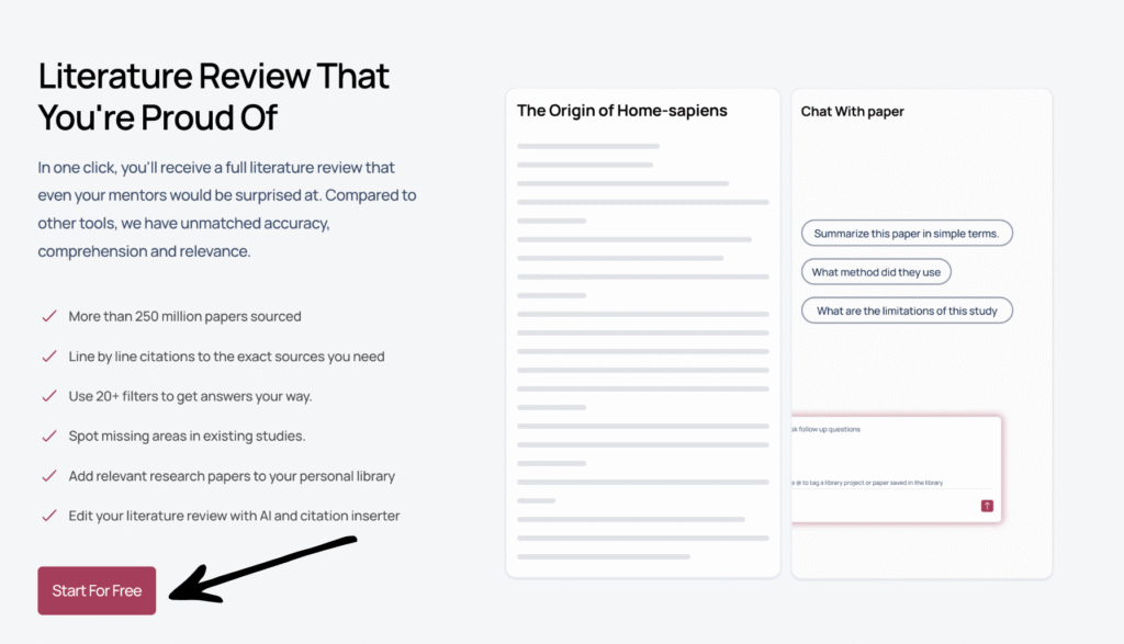 answerthis Literature review