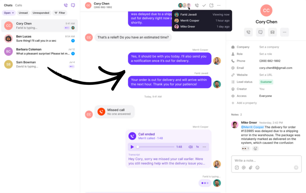 quo Team collaboration