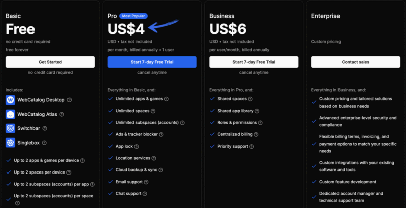 Webcatalog