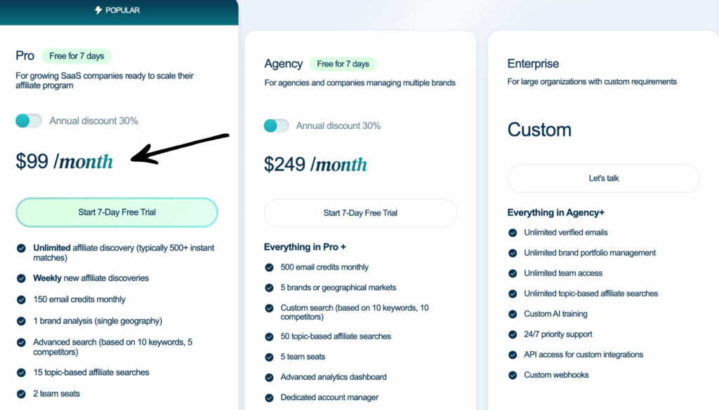 AffiliateFinder AI Review: AI-Driven Affiliate Analysis in 2025? 9 affiliate finder pricing