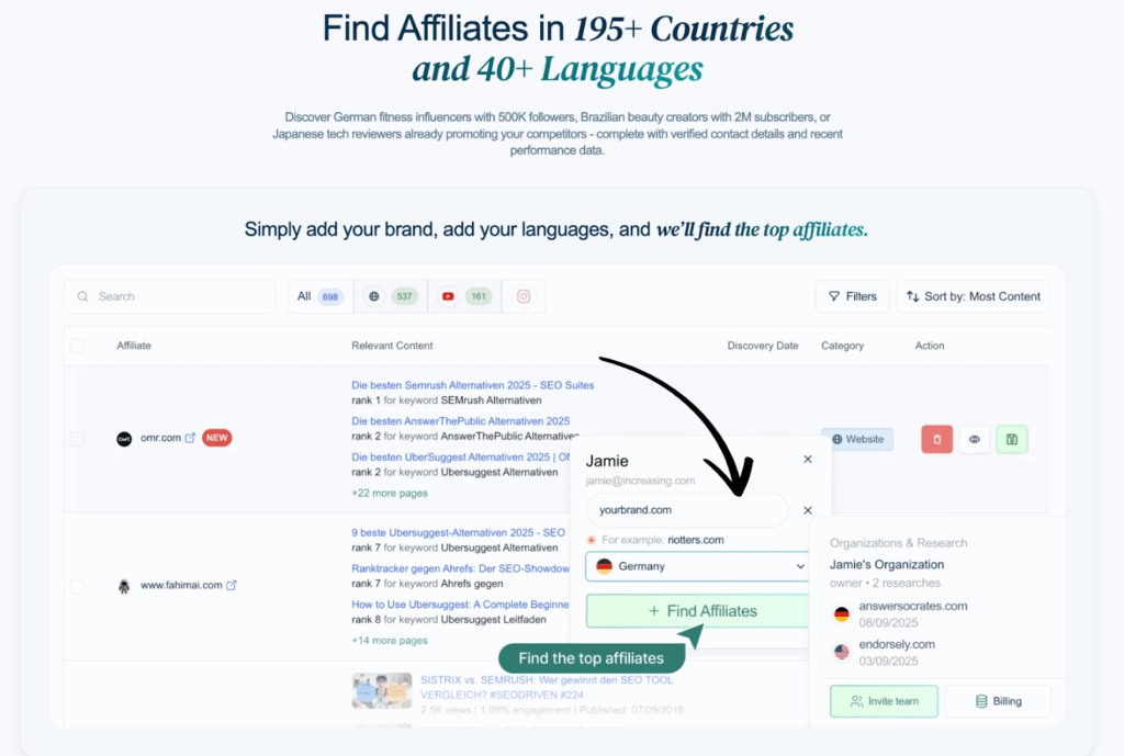 AffiliateFinder AI Review: AI-Driven Affiliate Analysis in 2025? 8 image 3