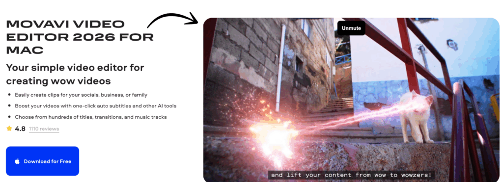 movavi video editor