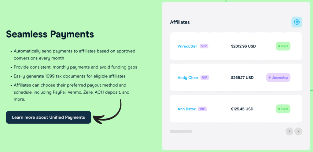 Refersion Review: Best Affiliate Marketing Software in 2025? 8 refersion Multiple Payout Methods