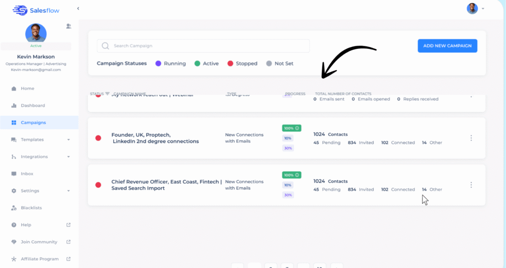 Salesflow Review: Best Cloud-Based LinkedIn Outreach in 2025? 6 salesflow Safe Automation