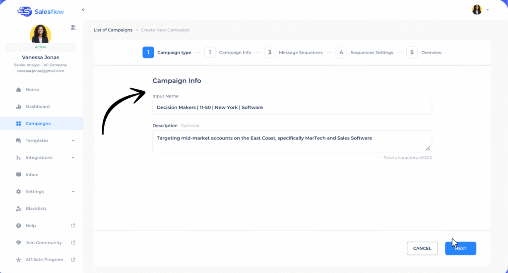 Salesflow Review: Best Cloud-Based LinkedIn Outreach in 2025? 4 salesflow campaigns
