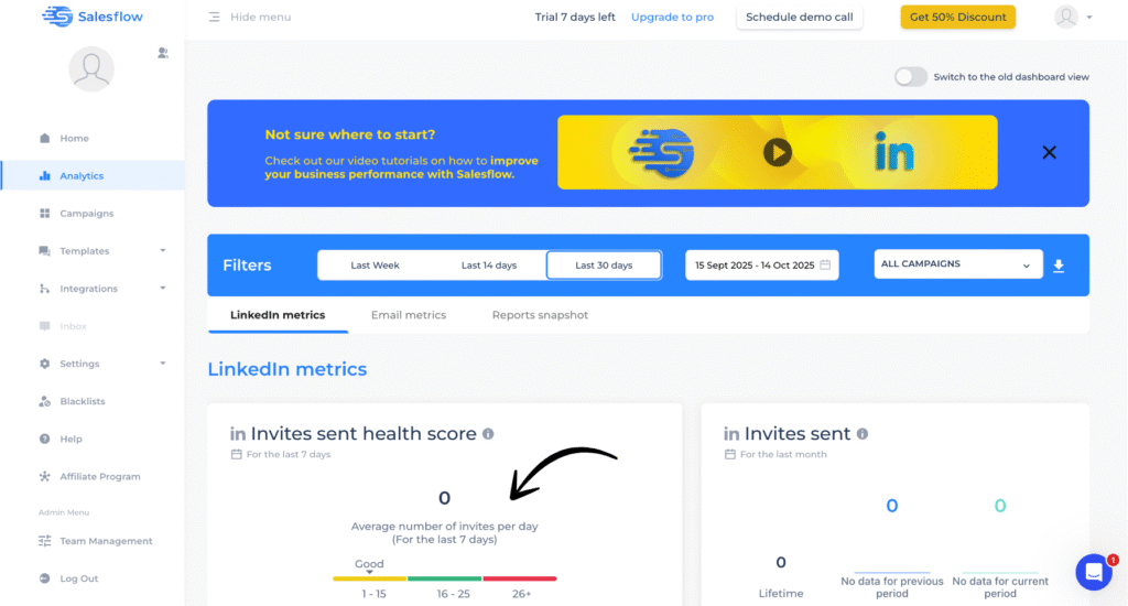 Salesflow Review: Best Cloud-Based LinkedIn Outreach in 2025? 14 salesflow personal experience
