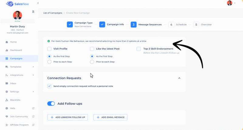 salesflow workflow