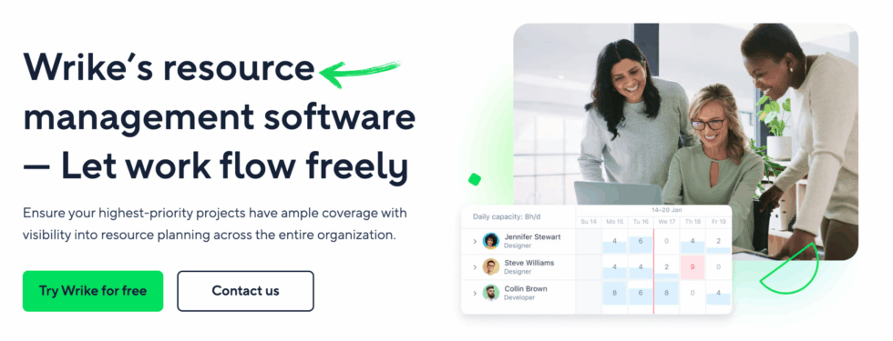 Wrike Project Resource Planner