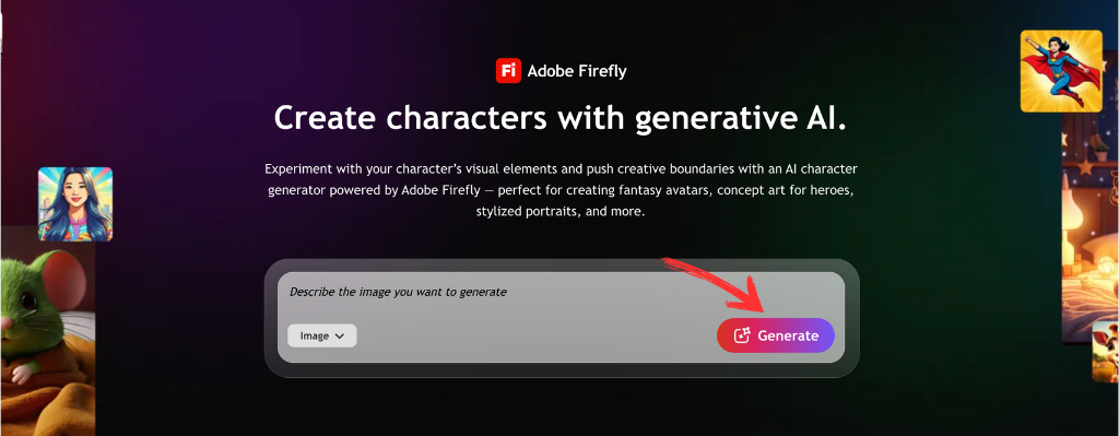 Adobe Firefly Review: Free Generative AI for Creatives in 2025 11 Adobe Firefly character generator