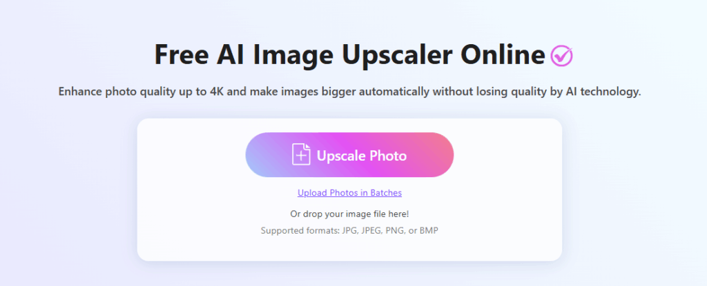 ArkThinker AI Image Upscaler