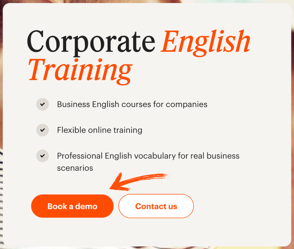 Babbel corporate english training