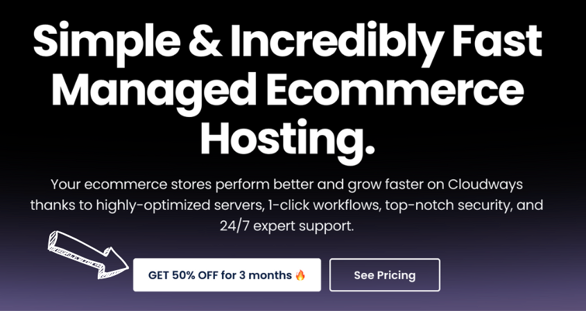Cloudways ecommerce hosting