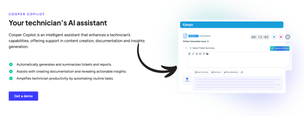 Kaseya Cooper CoPilot
