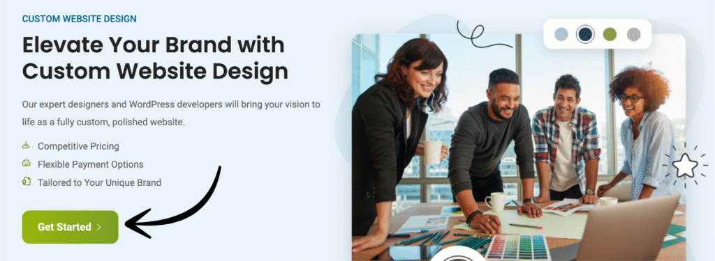 hostpapa Custom website design