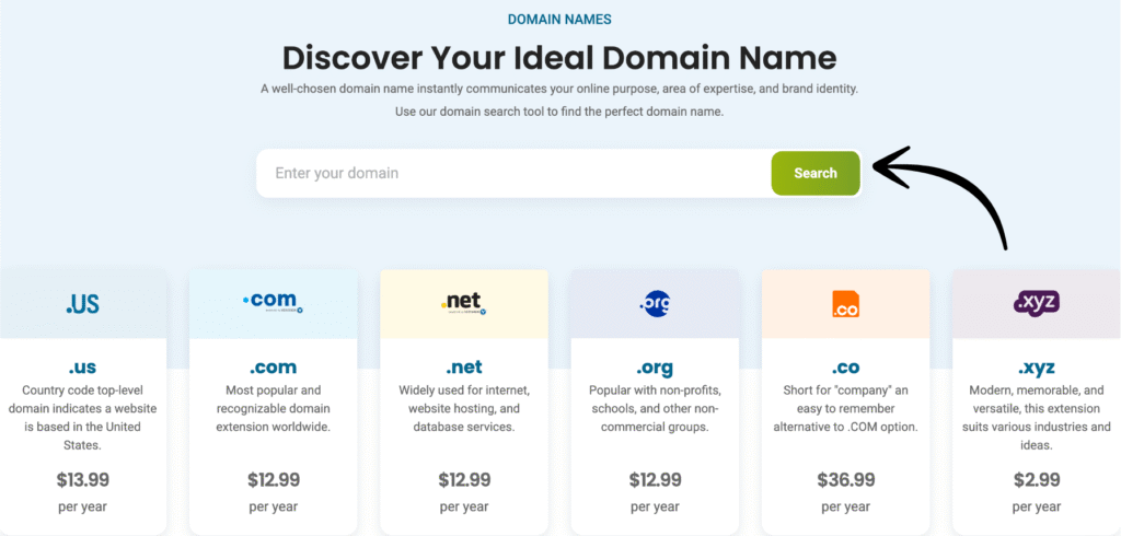 hostpapa Domain Names