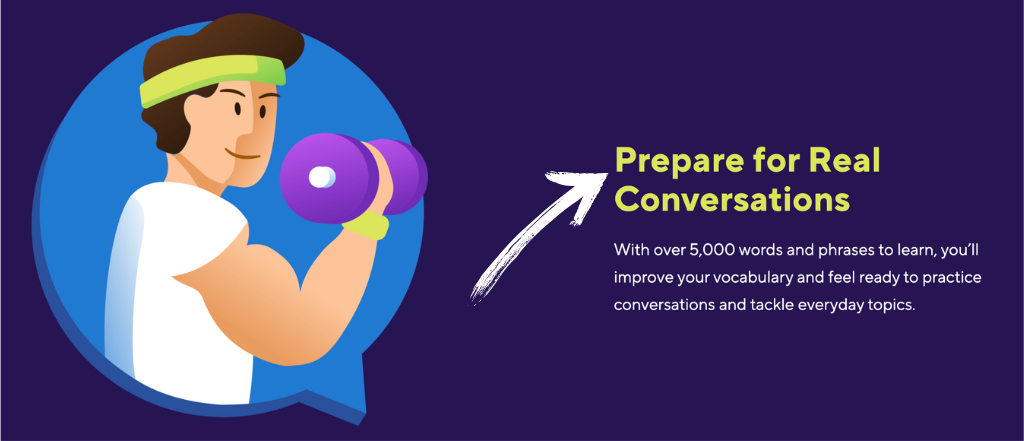 Drops real conversations