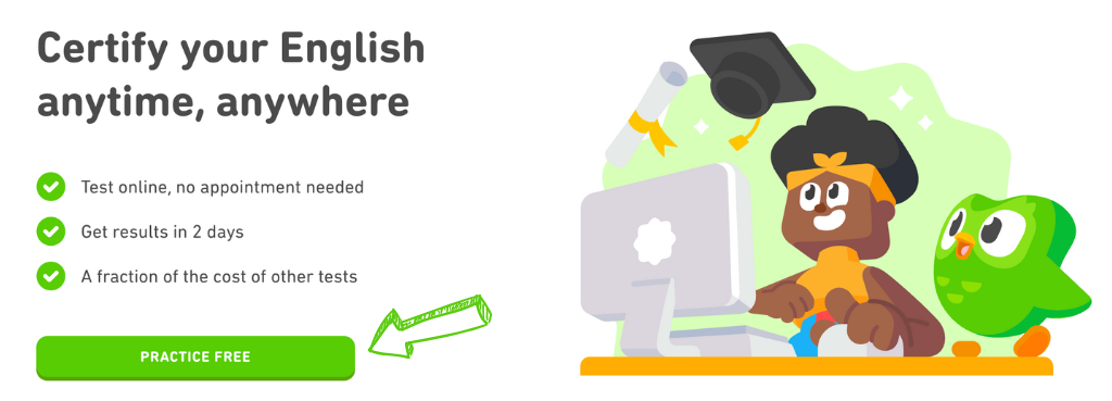 Duolingo english test