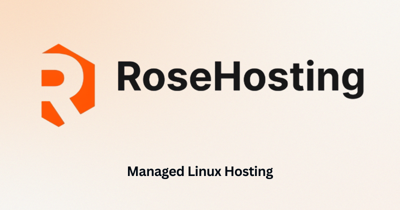 Reseña de Rosehosting: El mejor alojamiento gestionado Linux en relación calidad-precio en 2025 10 Logotipo de RoseHosting