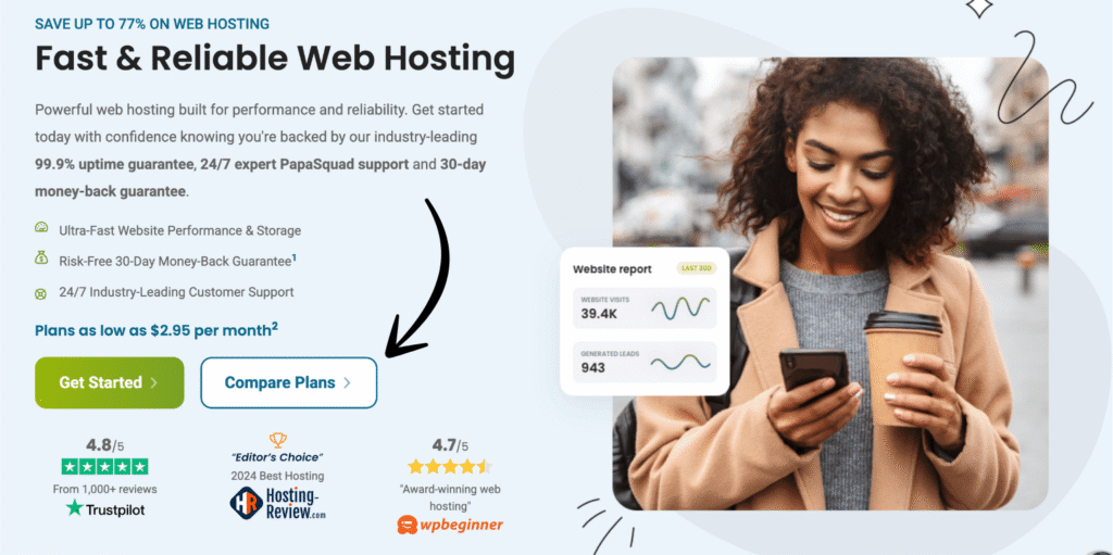 hostpapa Fast & Reliable Web Hosting