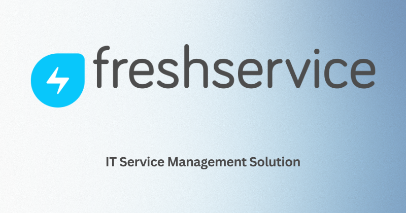 Freshservice Review: IT Service Management Solution in 2025 16 Freshservice logo
