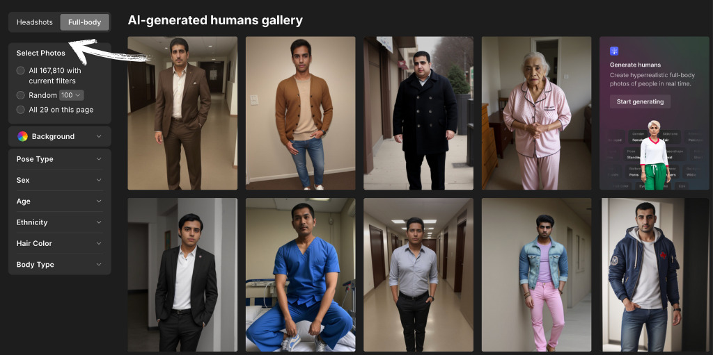Generated Photos Review: Worry-Free Model Photos in 2025 10 Generated Photos AI generated human gallary