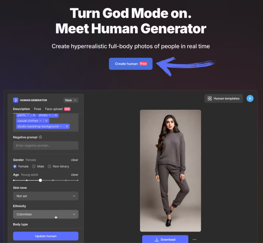 Generated Photos Review: Worry-Free Model Photos in 2025 6 Generated Photos human generator