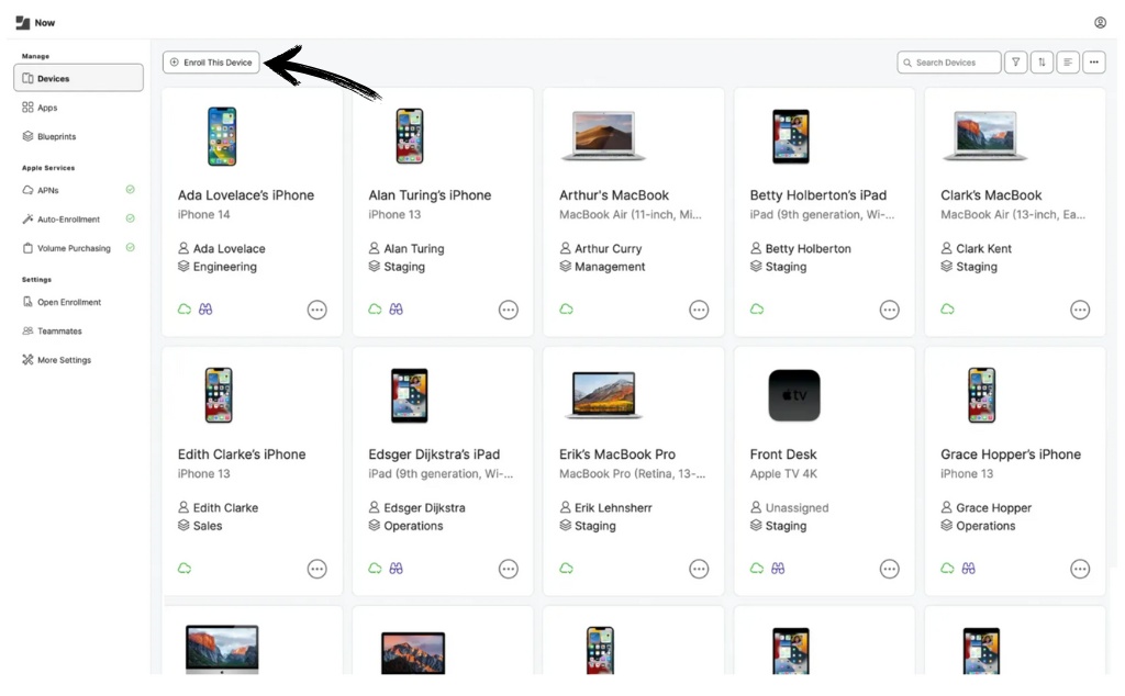 Jamf Pro Device Manager