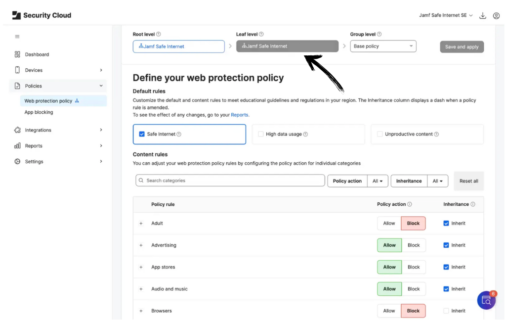 Jamf Pro Security Cloud