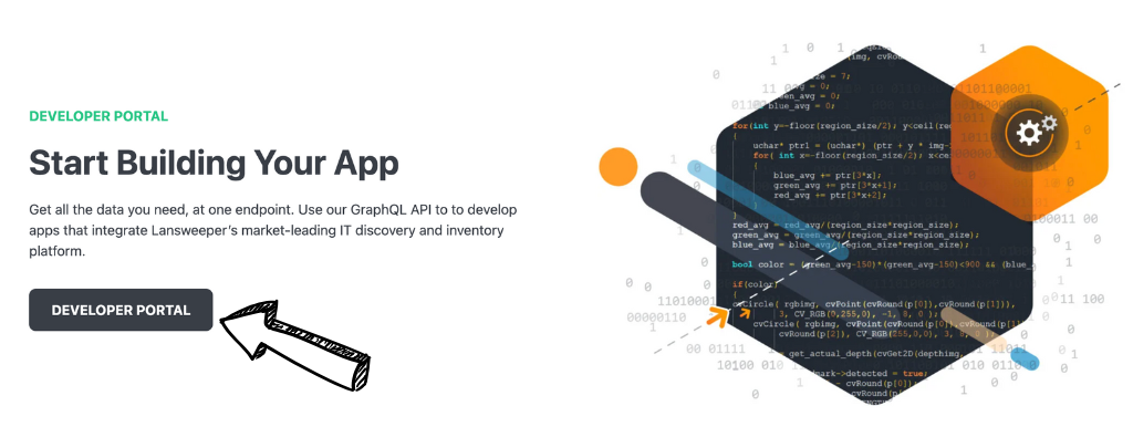 Lansweeper developer portal