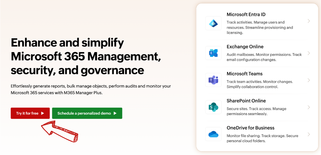 ManageEngine 365 Management