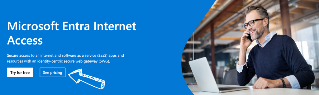 Microsoft Intune entra internet access