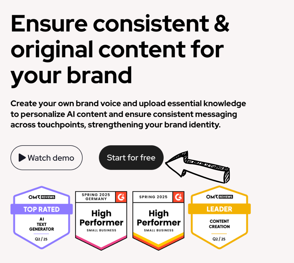 Neuroflash Review: Best AI text & Image Generator in 2025 10 Neuroflash brand content creator