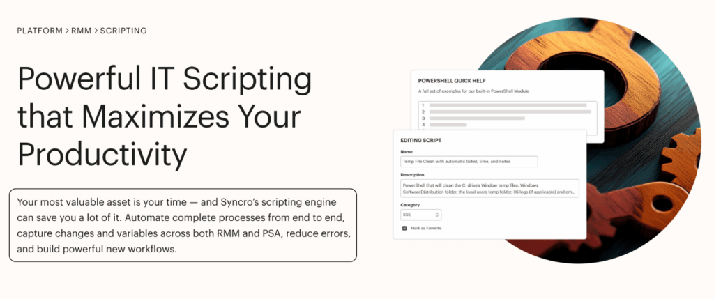 syncromsp Powerful IT Scripting